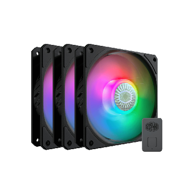Cooler Master SickleFlow 120 ARGB Boitier PC Ventilateur 12 cm Noir 3 pièce(s) Cooler Master SickleFlow 120 ARGB Boitier PC Ventilateur 12 cm Noir 3 pièce(s)